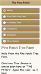 Mobile Screenshot of pinepatchtreefarm.com